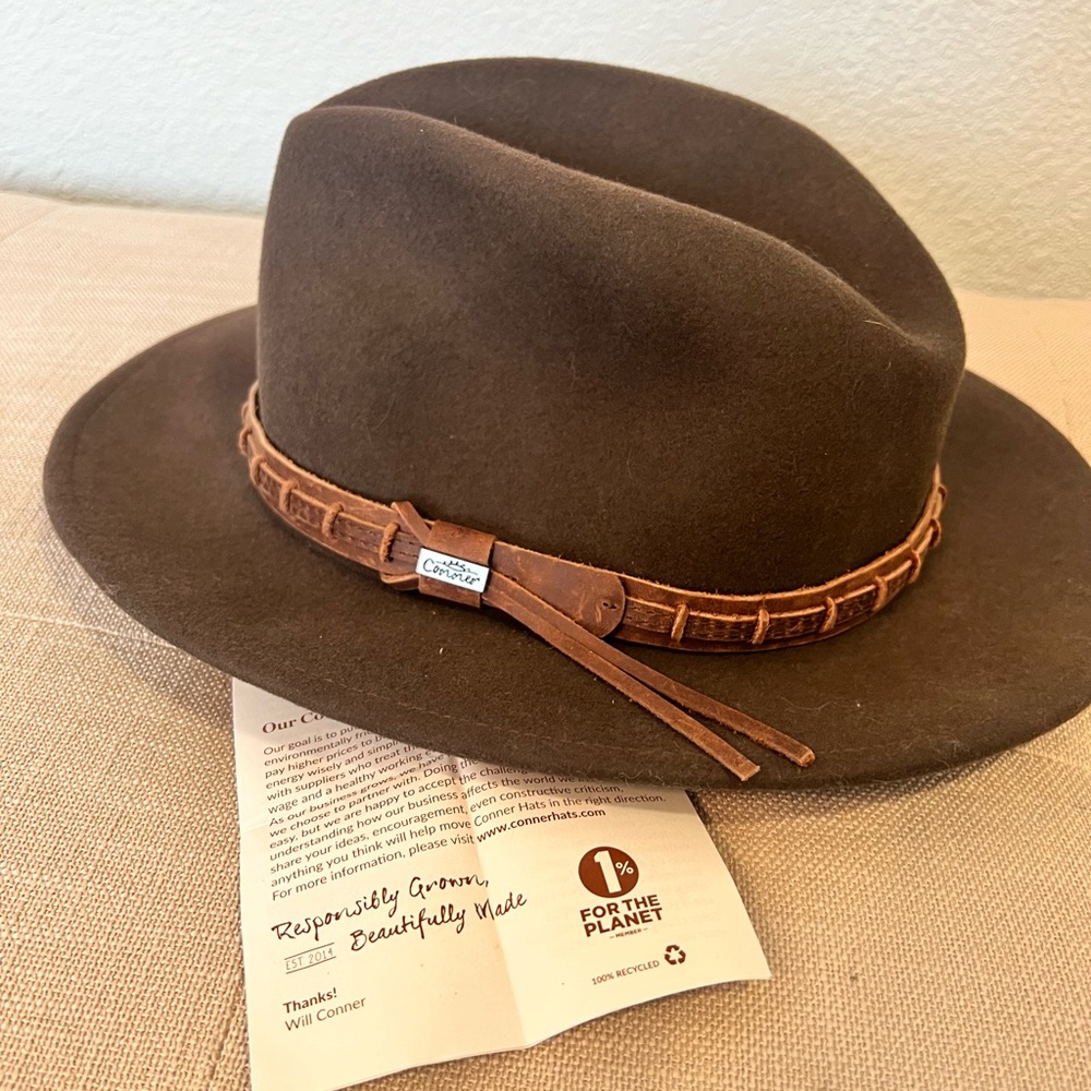Conner Handmade chocolate hat